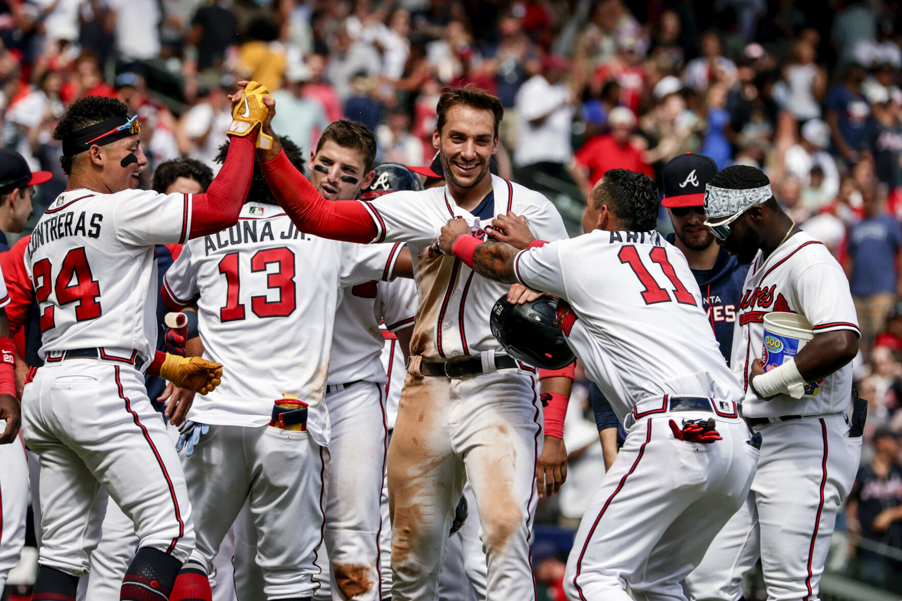 APTOPIX Diamondbacks Braves Baseball